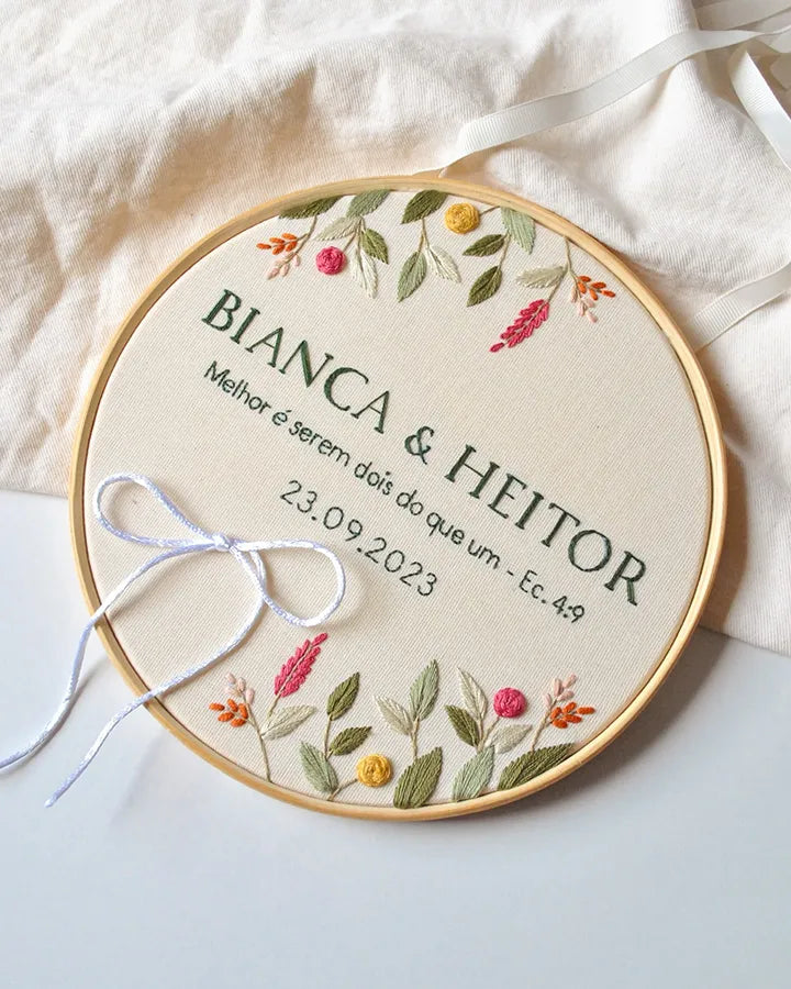 Customized anniversary gift clock with free display stand and wedding date