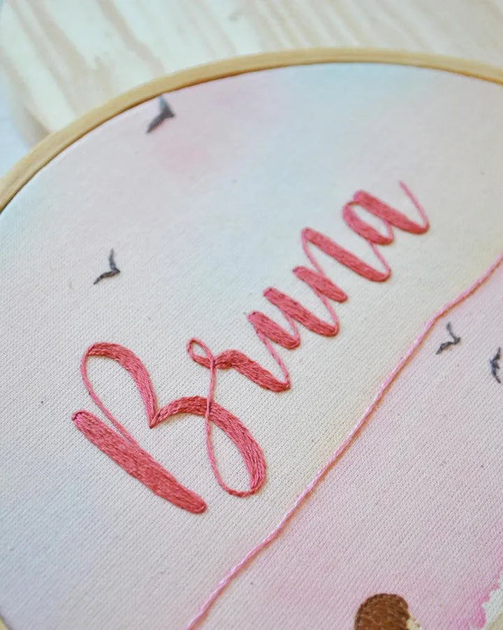 baby name embroidery