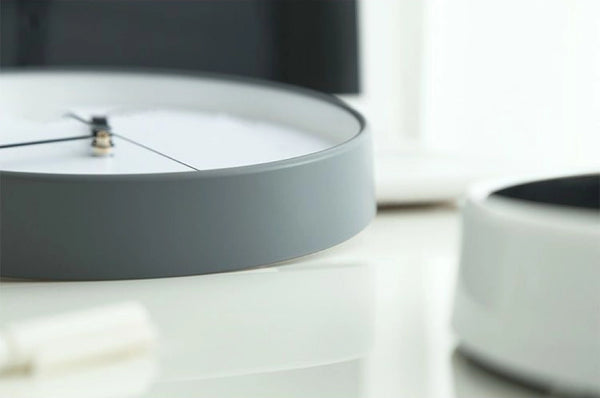 Close-up of a modern clock