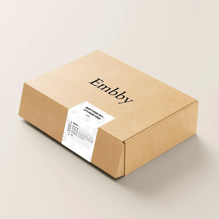personalized gift wrapping for clock