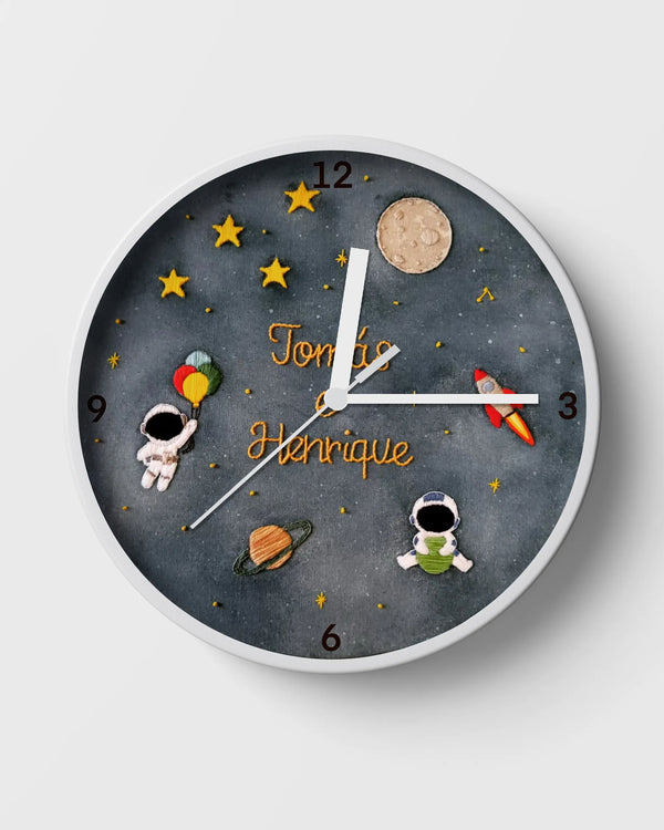 space age clock